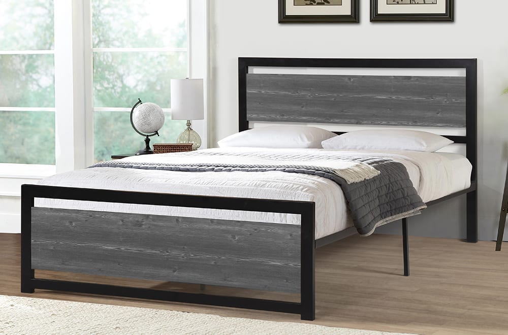 Bold Contemporary Platform Bed-T2233