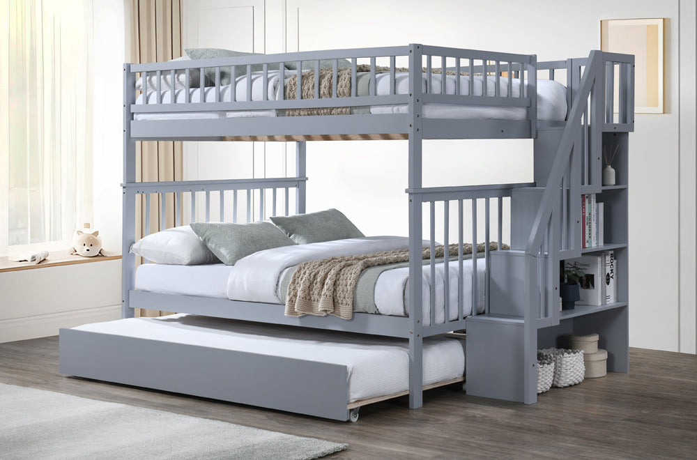 Double Over Double Bunk Bed-T2595