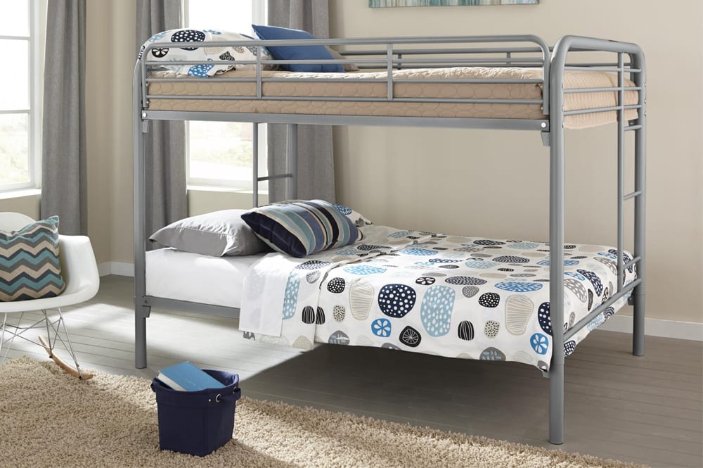 Metal Twin over Twin Bunkbed-T2810