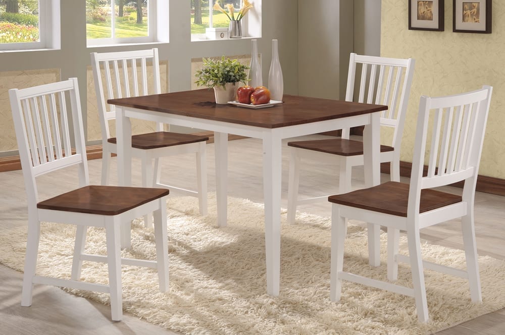 Classic 5-Piece Wood finish Dining Set-T3022