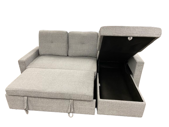 Convertible Sectional Sofa Bed-ISLAND