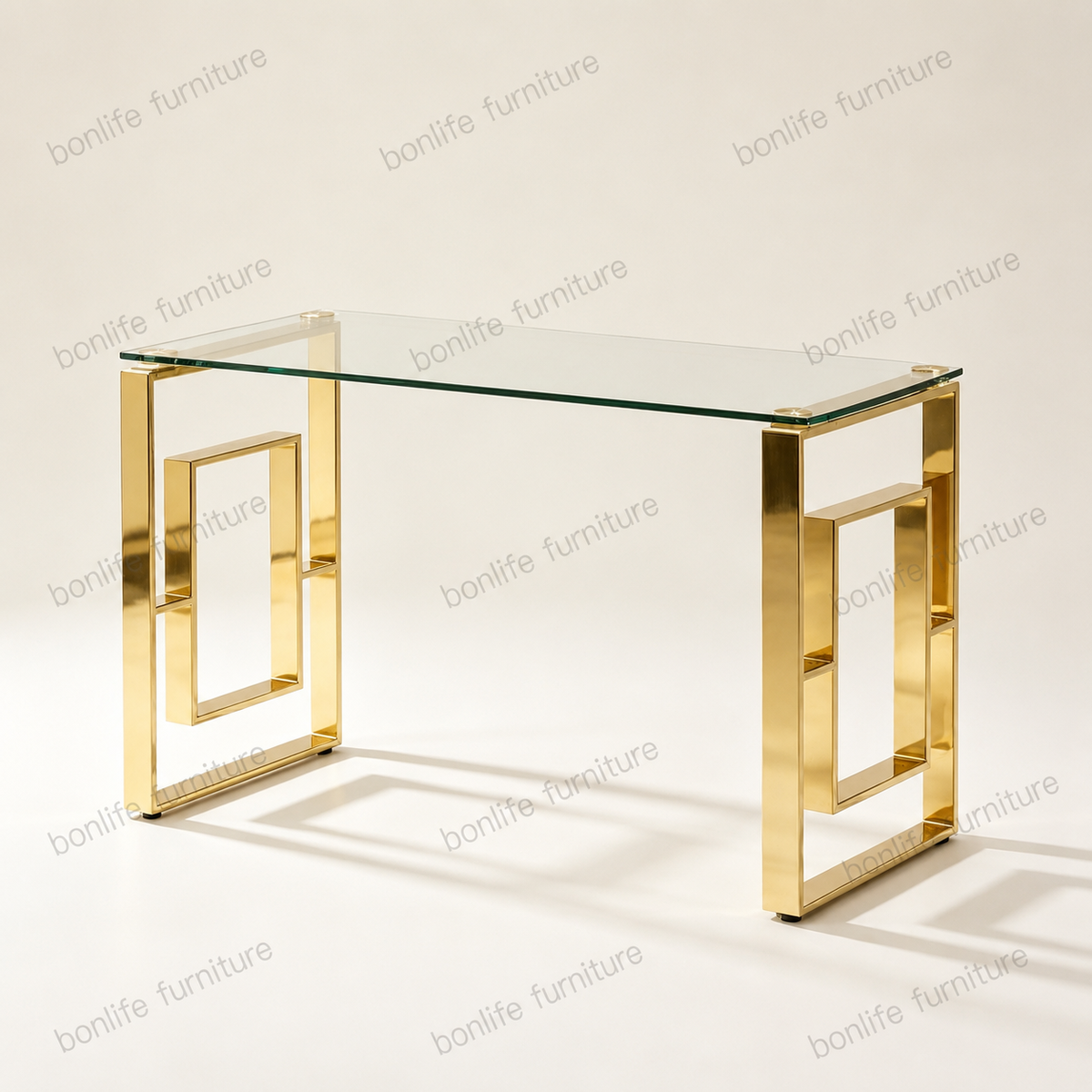 Modern Gold Glass Coffee Table Collection-T5017