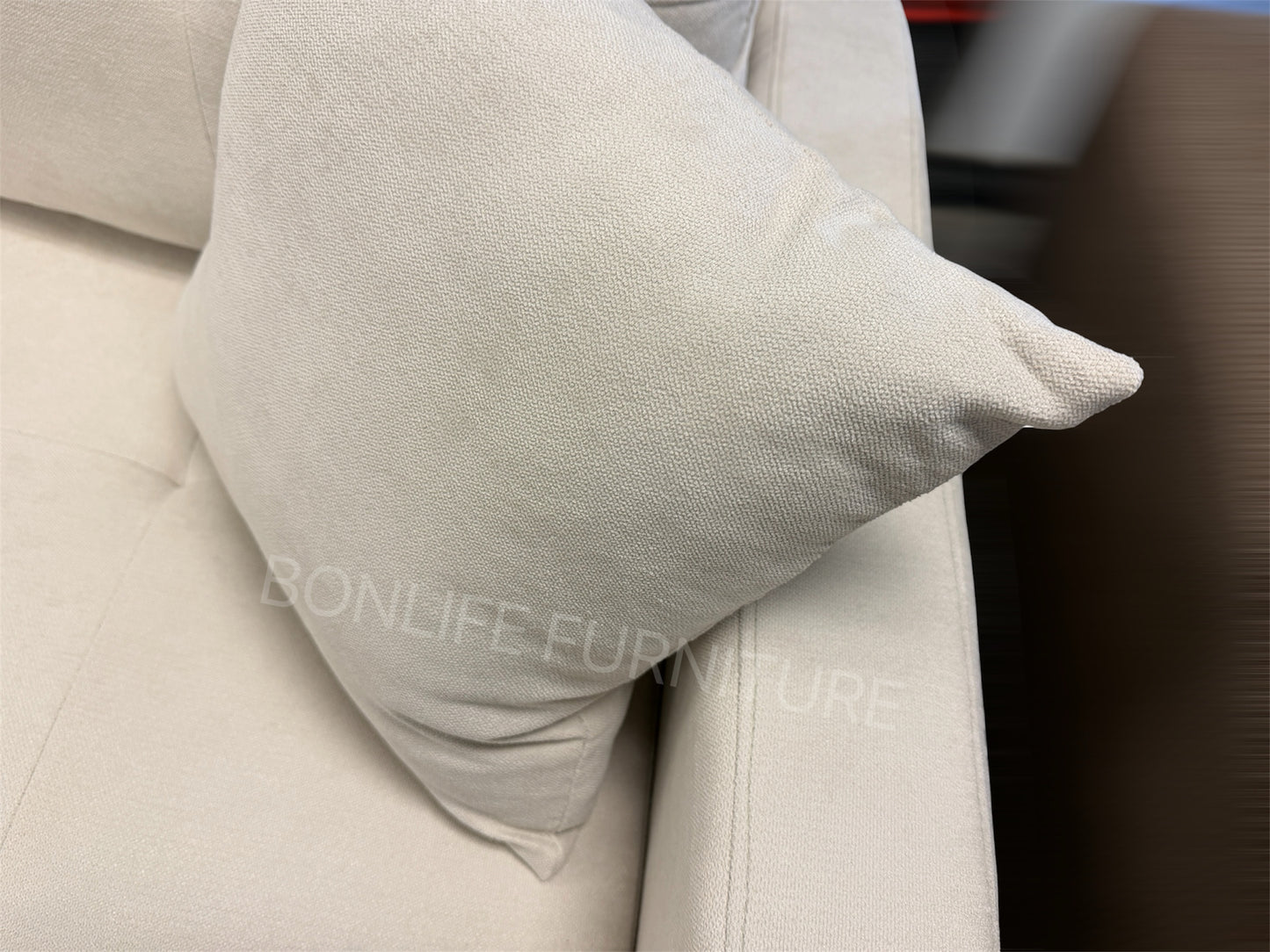 Convertible Reversible Sectional Sofa Bed with Storage-D1866