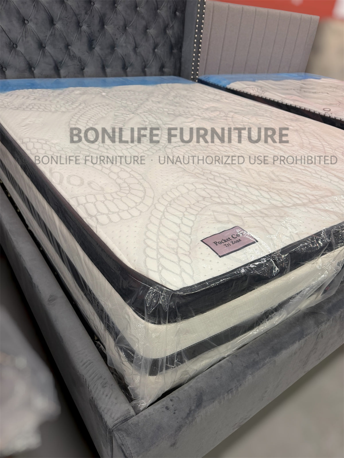 Spinal Care Plus – 12" Euro Top Tri-Zone Pocket Coil Mattress