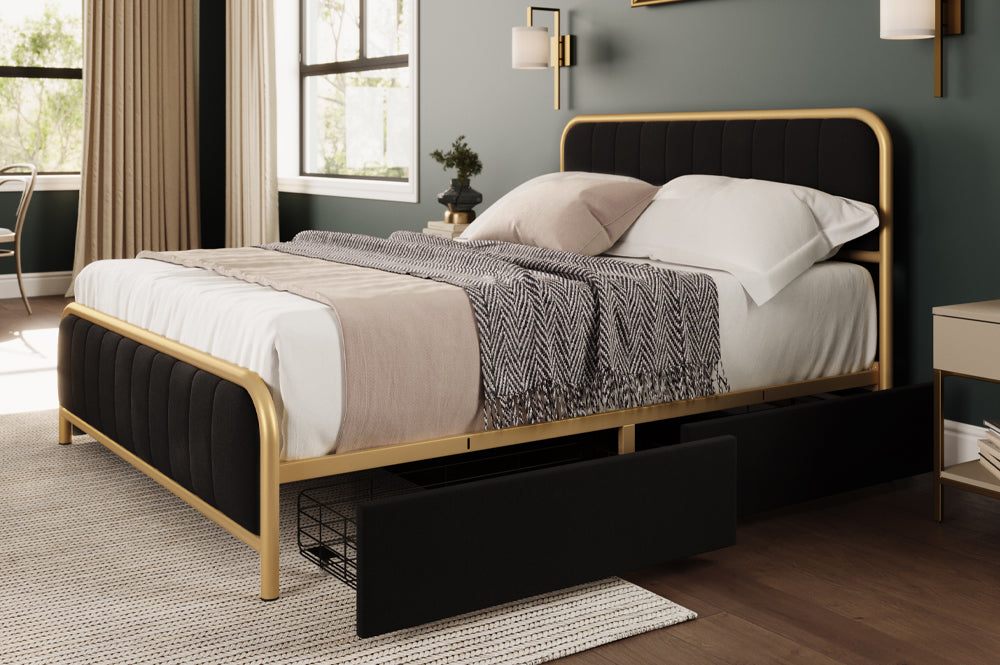 Modern Storage Bed-T2334