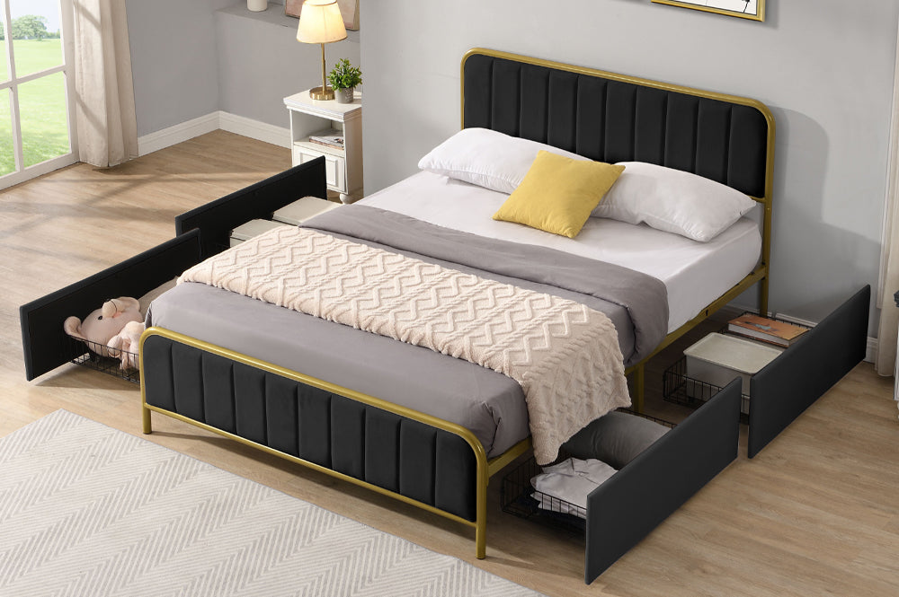 Modern Storage Bed-T2334