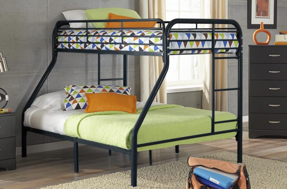 Twin over Full Steel Bunkbed-T2820
