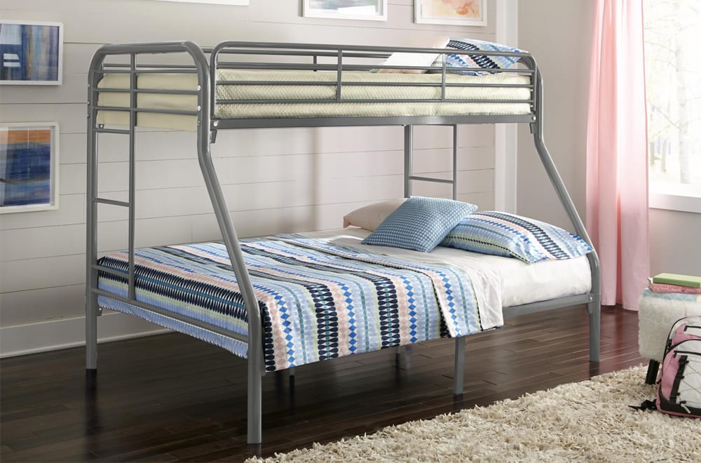 Twin over Full Steel Bunkbed-T2820