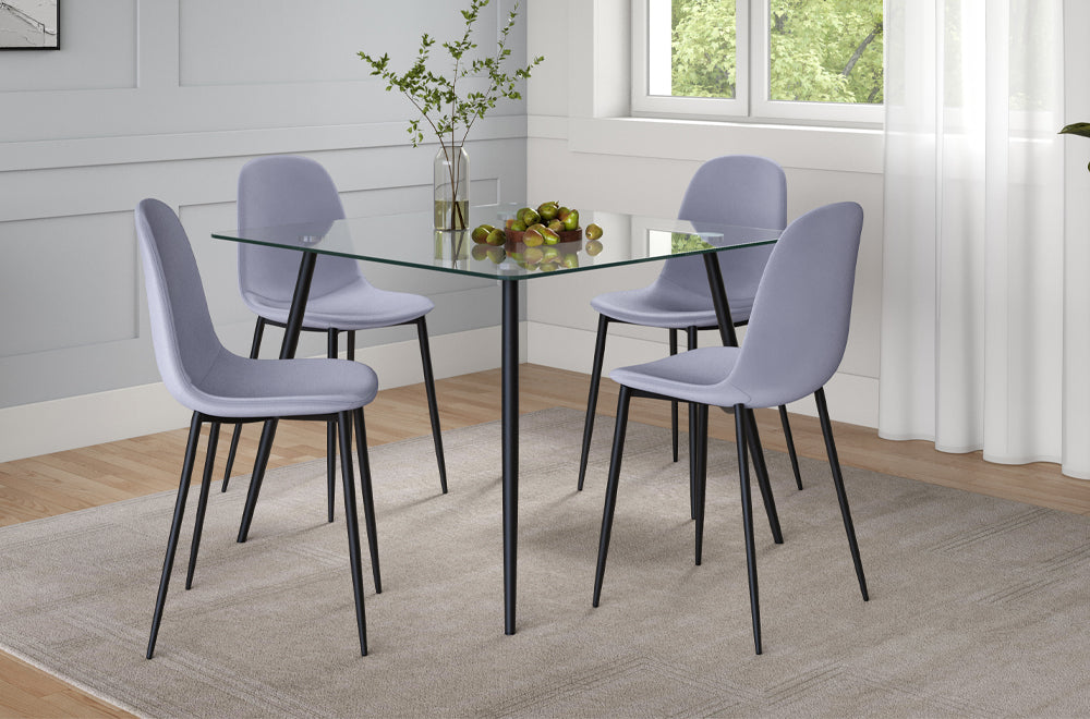 Glass Dining Set-T3476/215