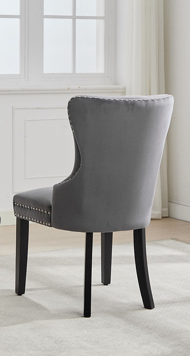 Set of 2 Accent Chairs – Modern Upholstered Design-I1225