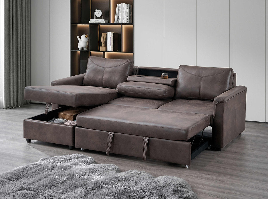 Sofa Bed Sectional with Storage-I9076