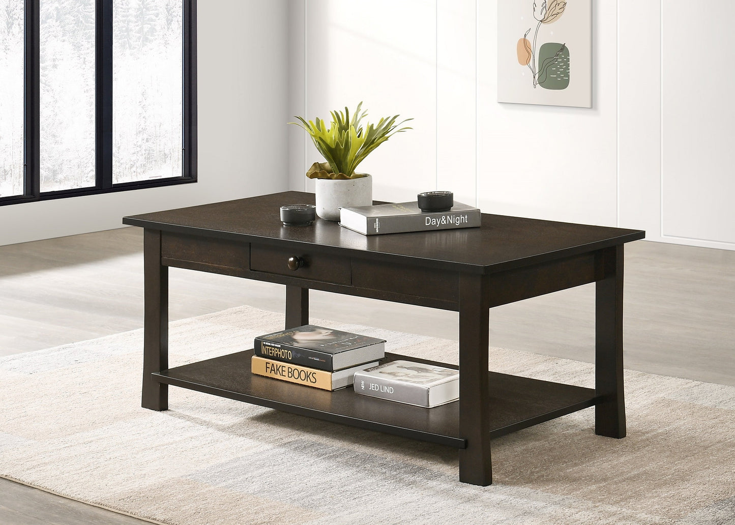 Coffee Table with Drawer -I3200
