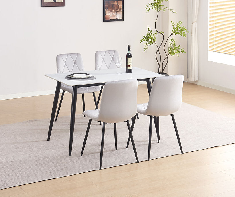 5-Piece Modern Dining Table Set-I1630