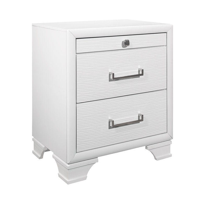 Modern Classic Bedroom Collection-Jordyn (White)