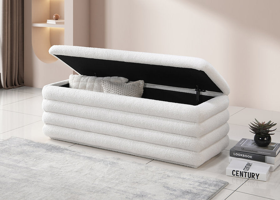 Teddy Bear Fabric Bed Frame-I5100