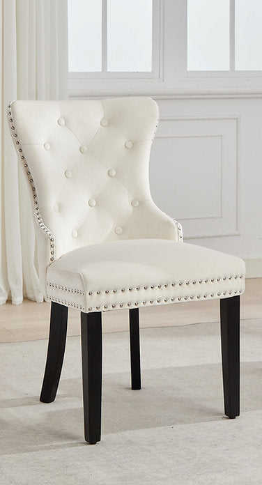 Set of 2 Accent Chairs – Modern Upholstered Design-I1228