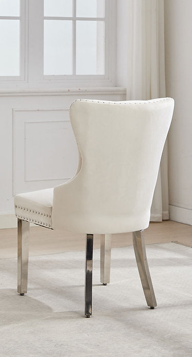 Set of 2 Accent Chairs – Modern Upholstered Design-I1248