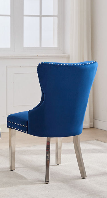 Set of 2 Accent Chairs – Modern Upholstered Design-I1247