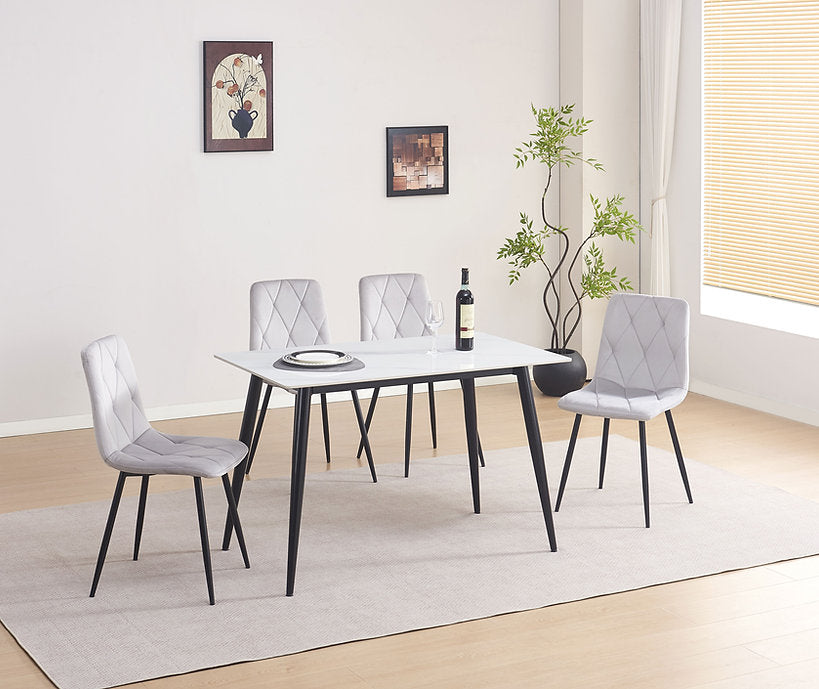 5-Piece Modern Dining Table Set-I1630