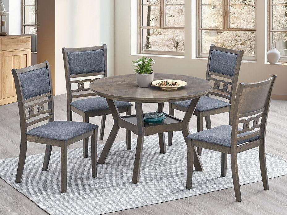 5-Piece Round Dining Table Set-I1079(C1084)