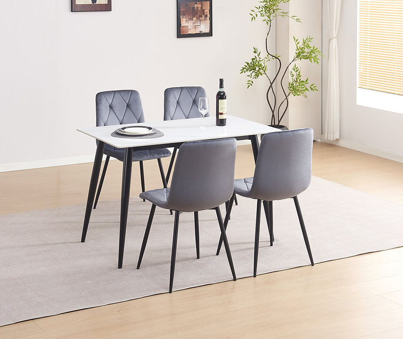 5-Piece Modern Dining Table Set-I1630
