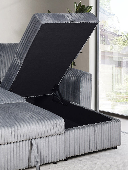 Reversible Sofa Bed Sectional-I9025