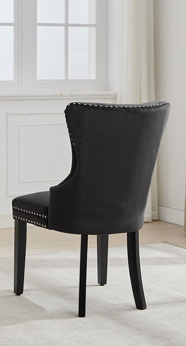 Set of 2 Accent Chairs – Modern Upholstered Design-I1226