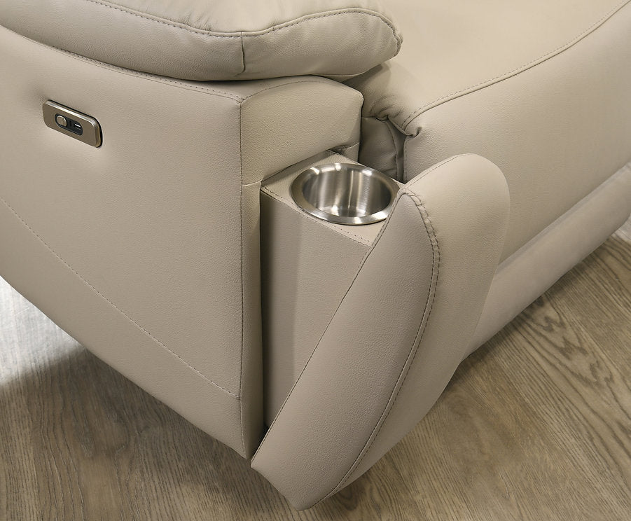 Genuine Leather Power Recliner Collection-I8162