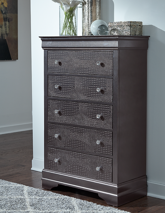 Modern Grey Bedroom Collection-POMPEI(GREY)