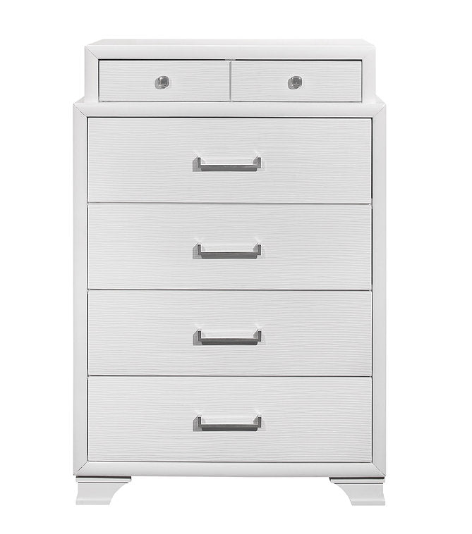 Modern Classic Bedroom Collection-Jordyn (White)