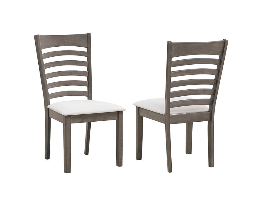 7-Piece Antique Grey Dining Set -I1080