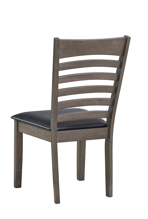 7-Piece Antique Grey Dining Set -I1080