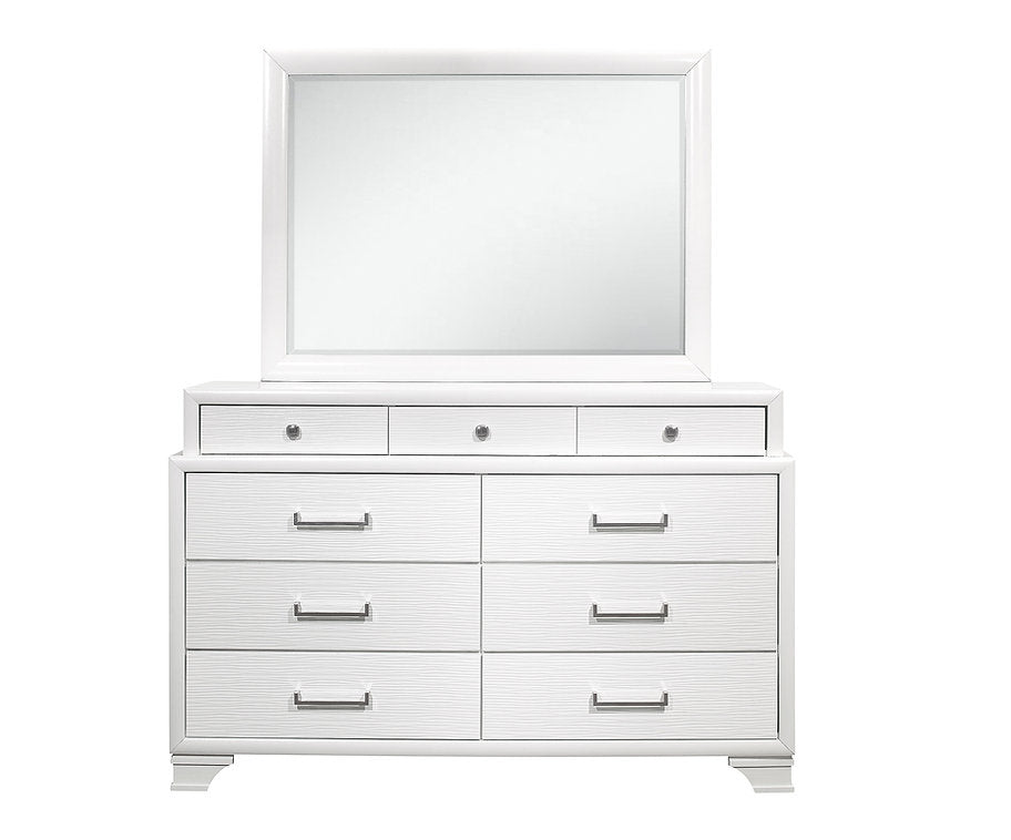 Modern Classic Bedroom Collection-Jordyn (White)