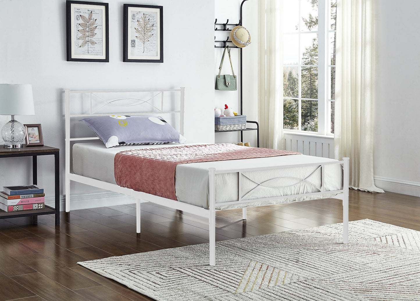Metal Bed Frame-154