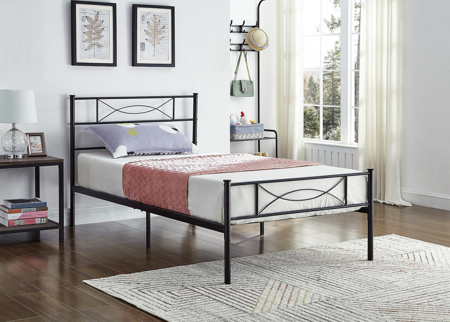 Metal Bed Frame-154