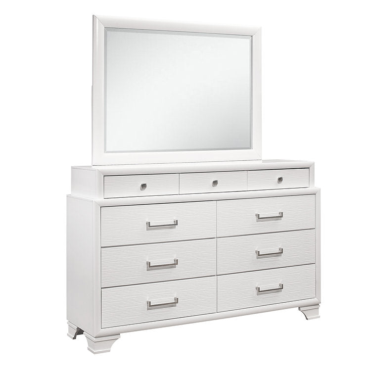 Modern Classic Bedroom Collection-Jordyn (White)