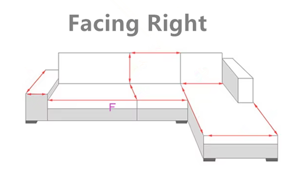 Classic Linen Sectional-D9122C LINEN