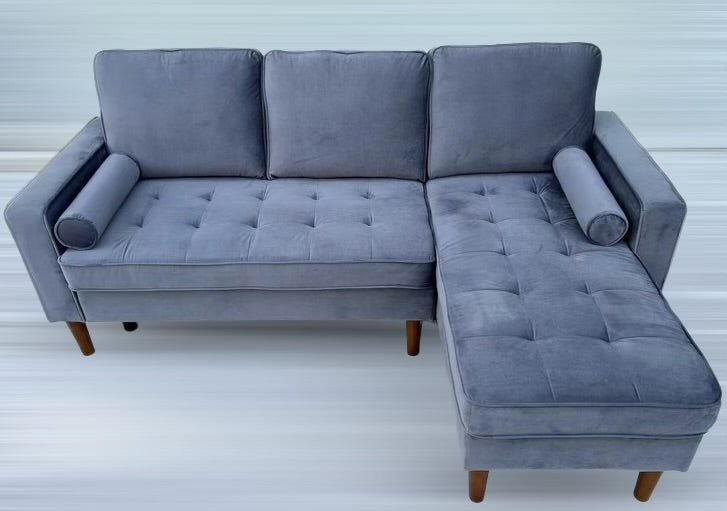 Classic Velvet Sectional-D9122C VELVET