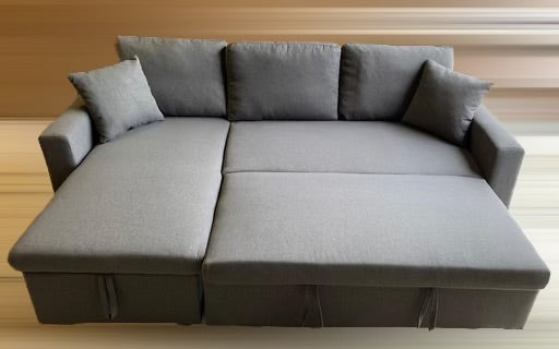 Sectional Sofa Bed with Storage-D1642