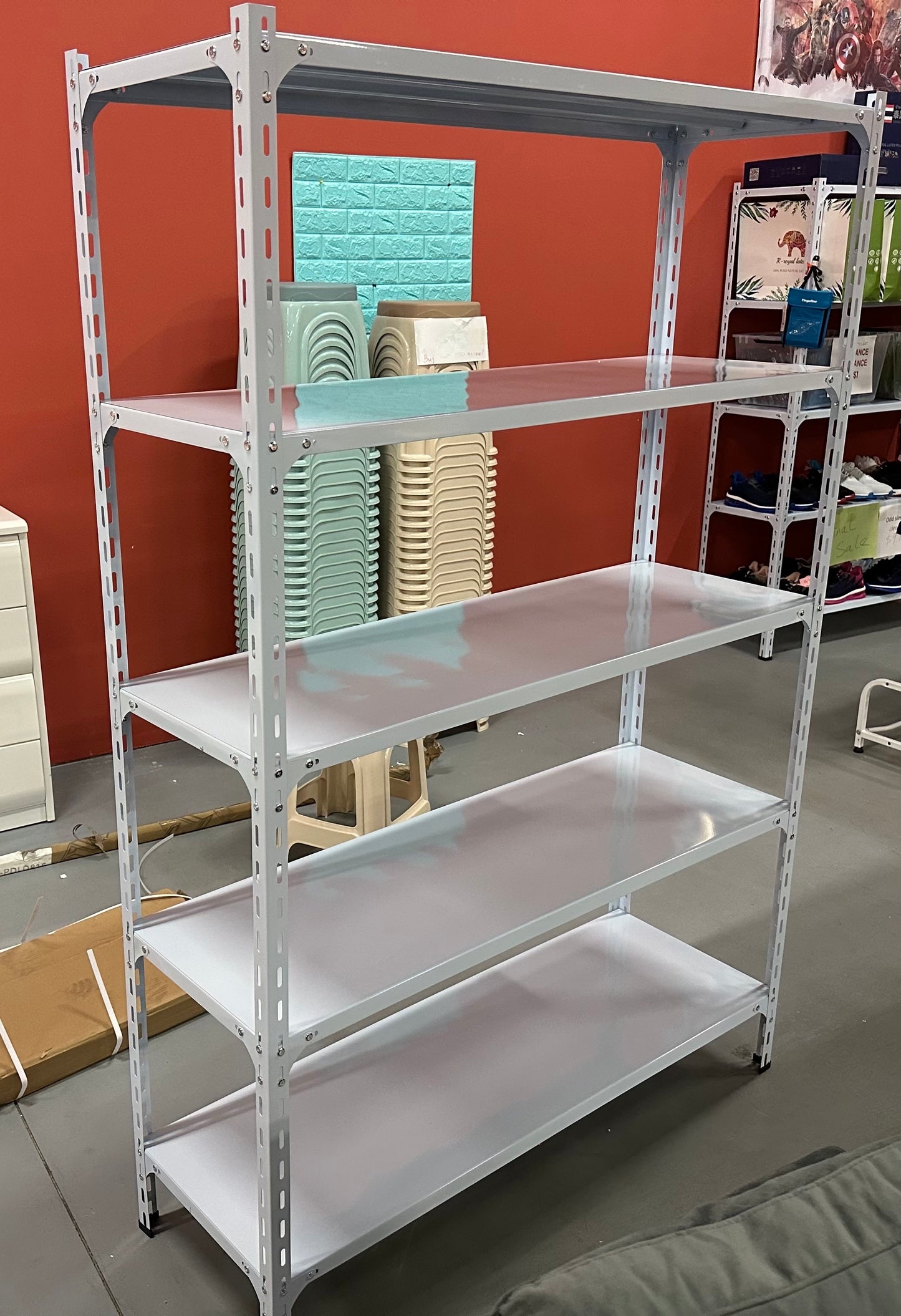 Heavy-Duty 5-Tier Steel Storage Shelf