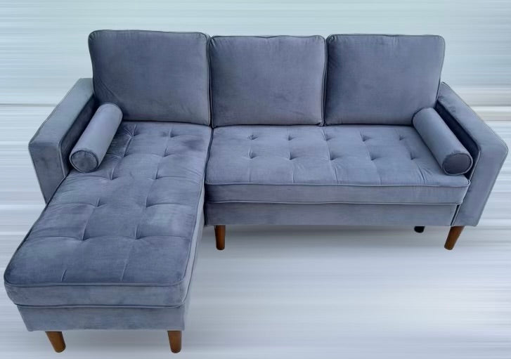 Classic Velvet Sectional-D9122C VELVET