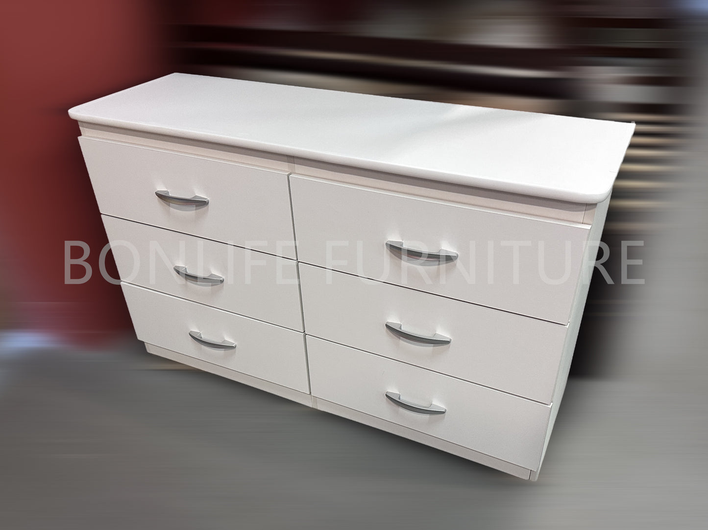 Modern 6-Drawer Dresser -RU
