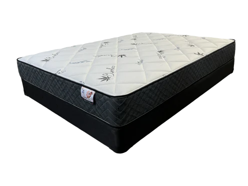 Queen Budget Bed Set – Platform Bed + Orthopedic Mattress