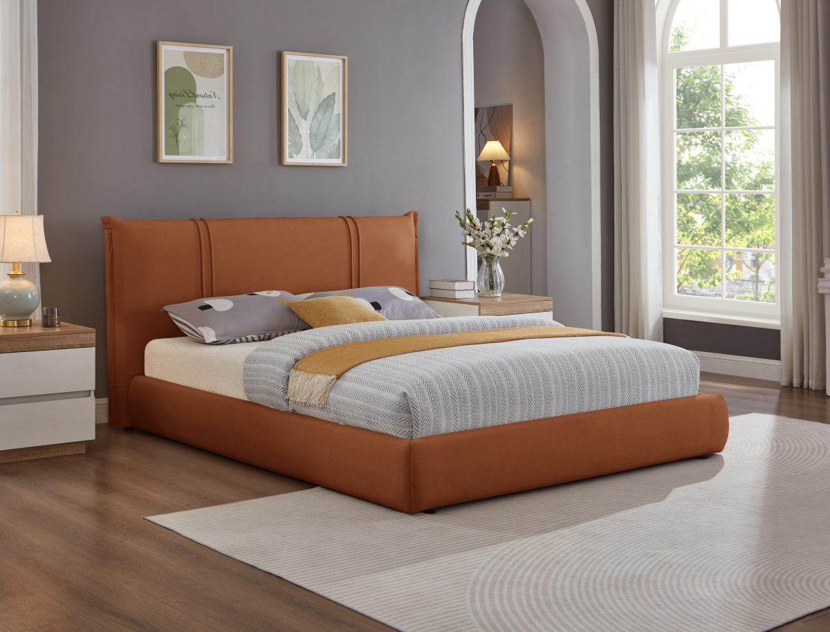 Modern Upholstered Platform Bed -T2248