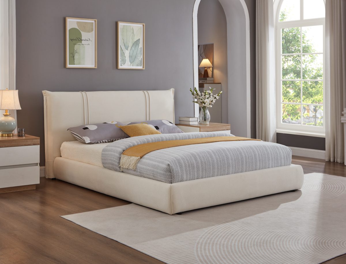 Modern Upholstered Platform Bed -T2248