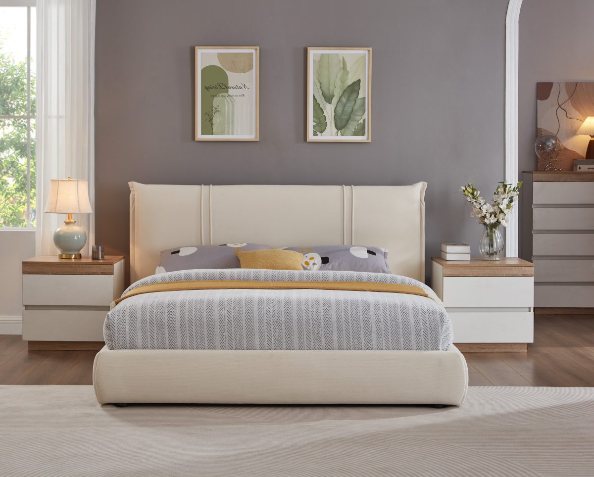 Modern Upholstered Platform Bed -T2248