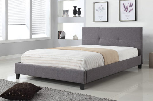 Linen Platform Bed-T2358