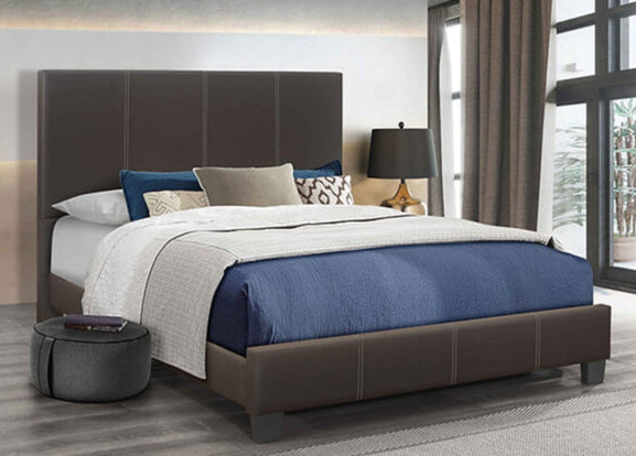 Inventory Clearance-PU Leather Platform Bed-I5470