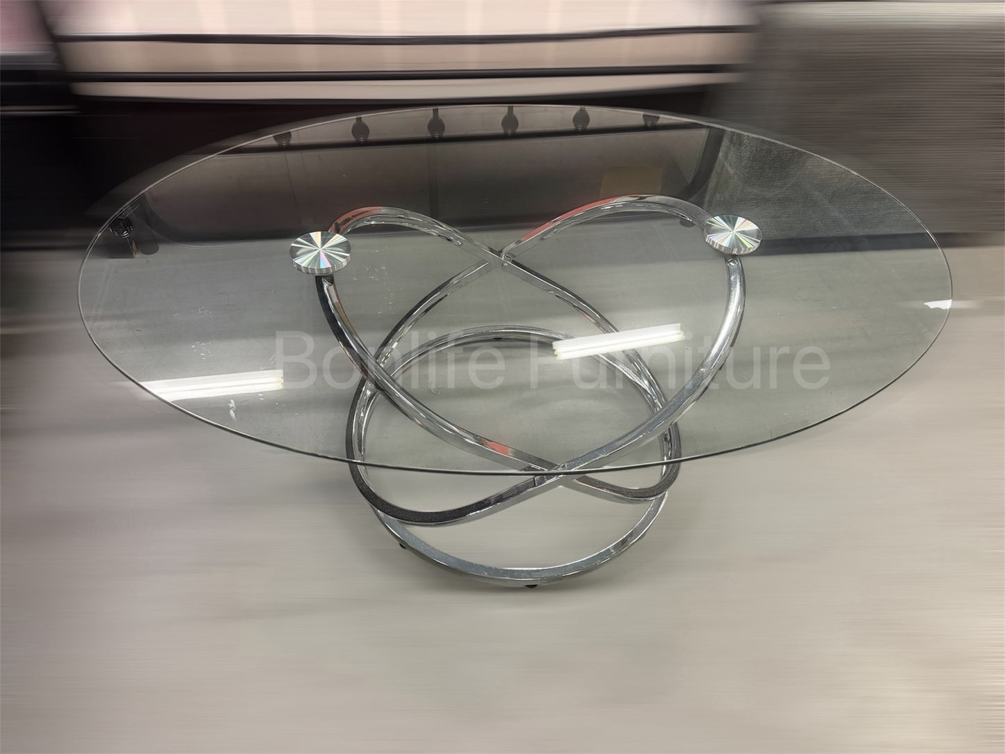 Chrome and Glass Coffee Table Collection-T5018