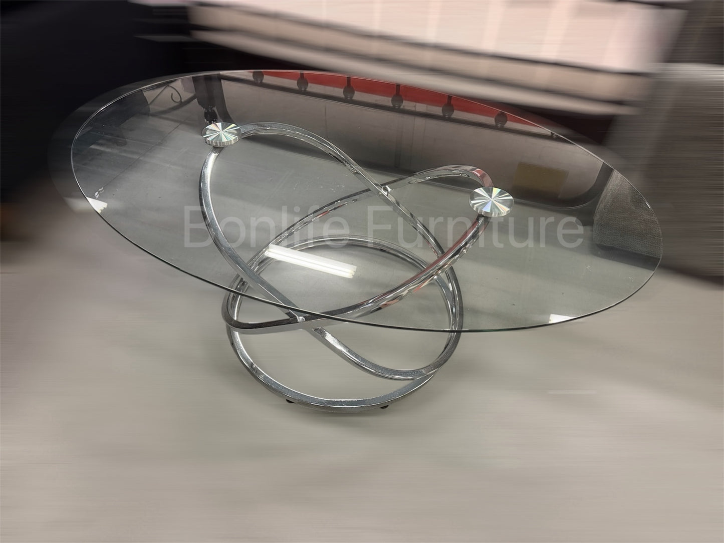 Chrome and Glass Coffee Table Collection-T5018